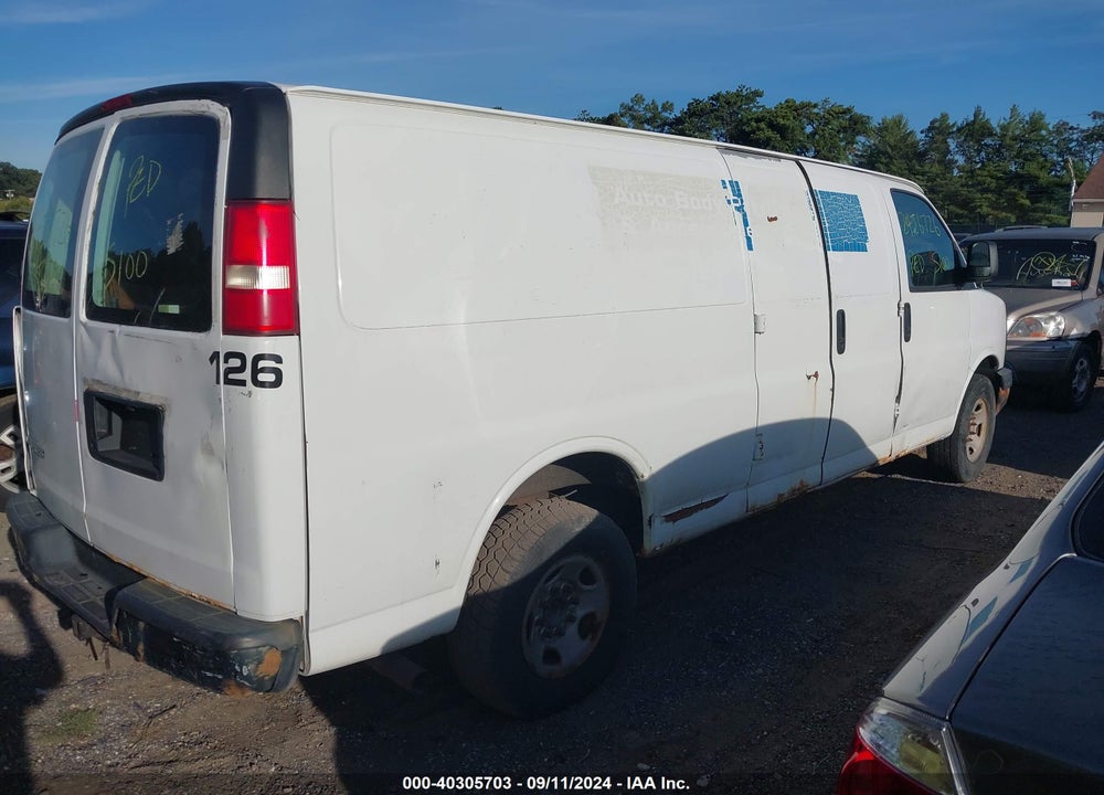 2009 CHEVROLET EXPRESS 2500 WORK VAN VIN: 1GCGG29C191121744