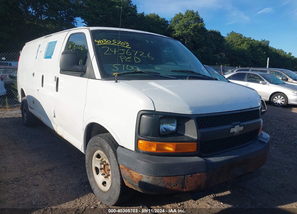 2009 CHEVROLET EXPRESS 2500 WORK VAN VIN: 1GCGG29C191121744