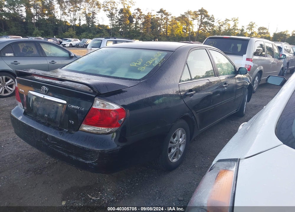 2005 TOYOTA CAMRY LE V6 VIN: 4T1BF32K25U616673