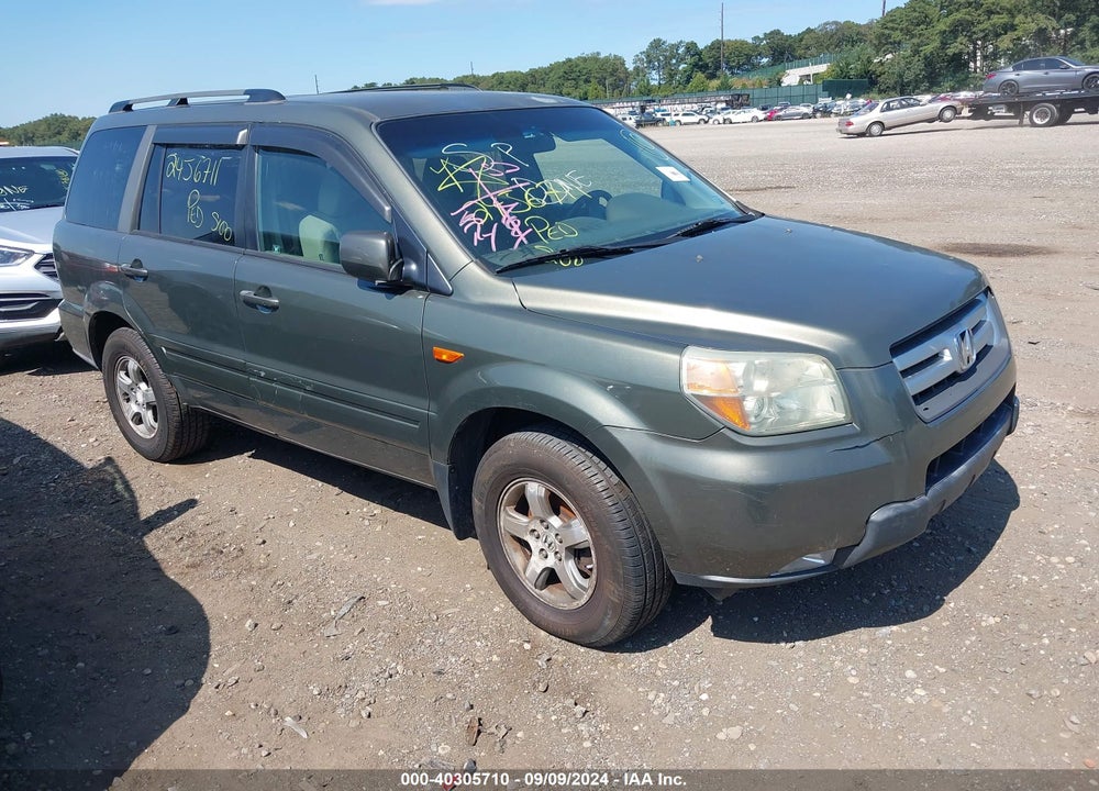 2006 HONDA PILOT EX VIN: 2HKYF18466H523551