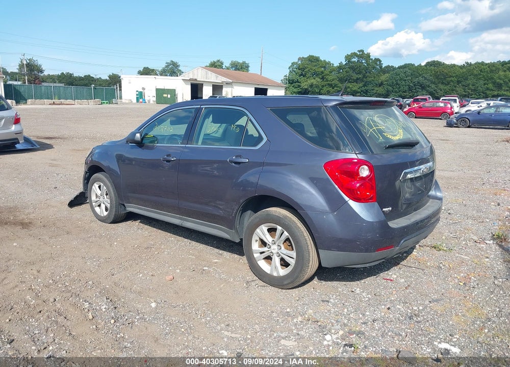 2013 CHEVROLET EQUINOX LS VIN: 2GNALBEK0D6156206
