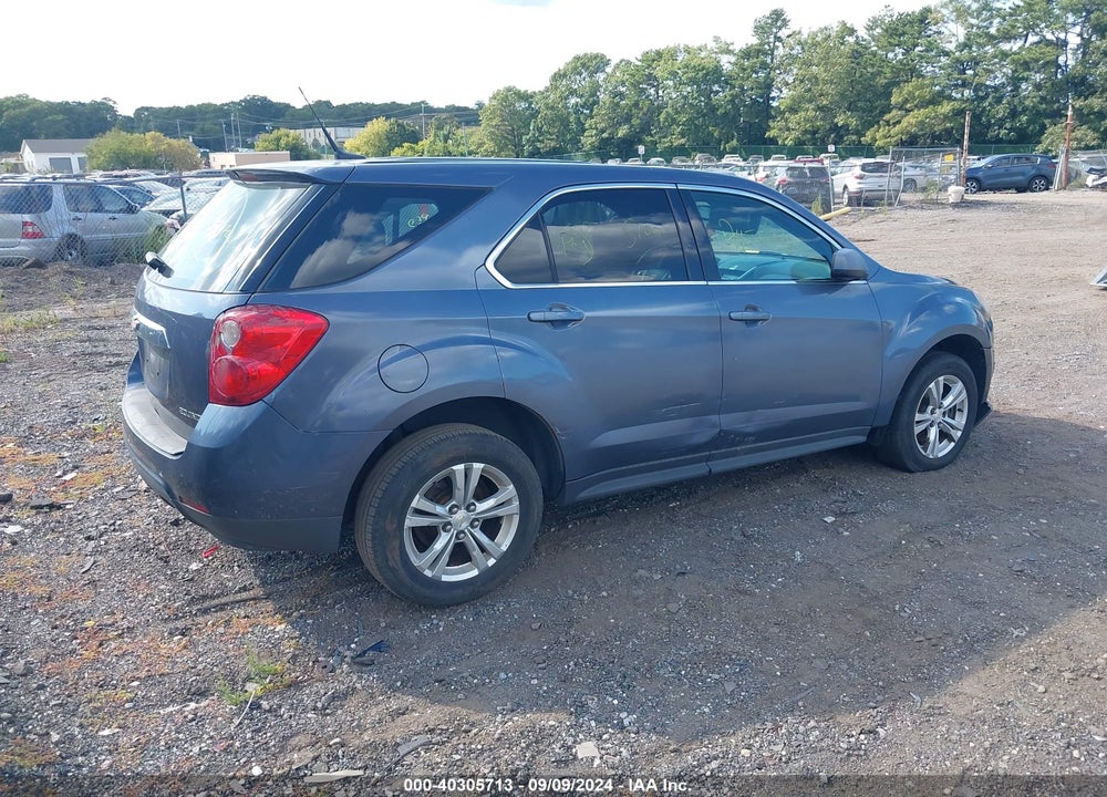 2013 CHEVROLET EQUINOX LS VIN: 2GNALBEK0D6156206