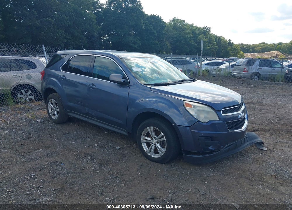 2013 CHEVROLET EQUINOX LS VIN: 2GNALBEK0D6156206