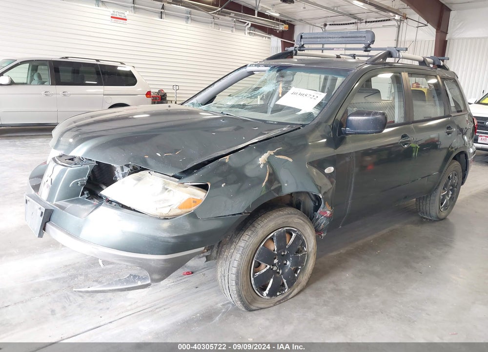 2005 MITSUBISHI OUTLANDER LS VIN: JA4LZ31FX5U026591