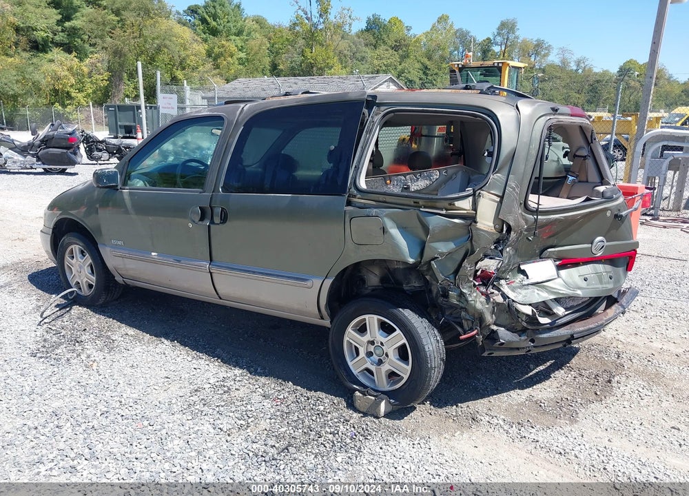 2001 MERCURY VILLAGER ESTATE VIN: 4M2ZV14T21DJ10409