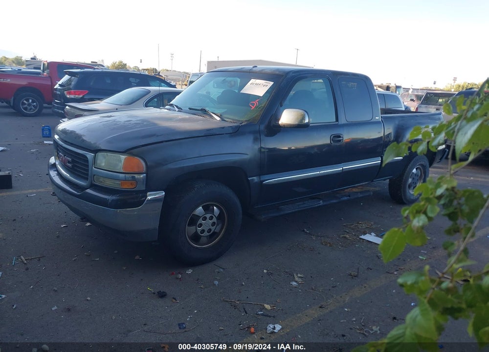 1999 GMC SIERRA 1500 SLE VIN: 2GTEK19T4X1565708