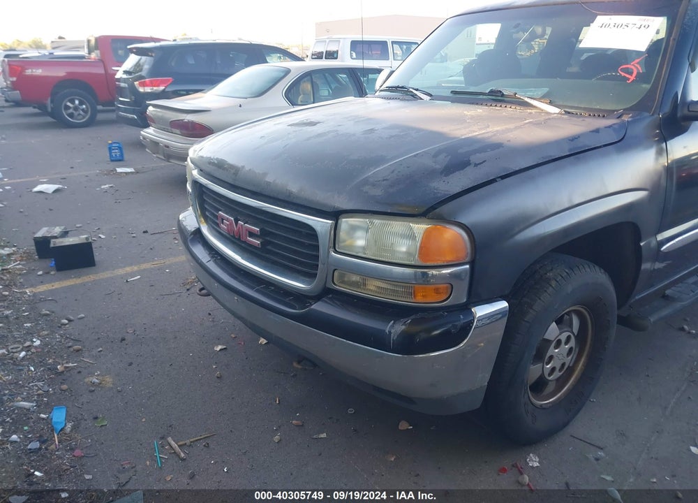 1999 GMC SIERRA 1500 SLE VIN: 2GTEK19T4X1565708