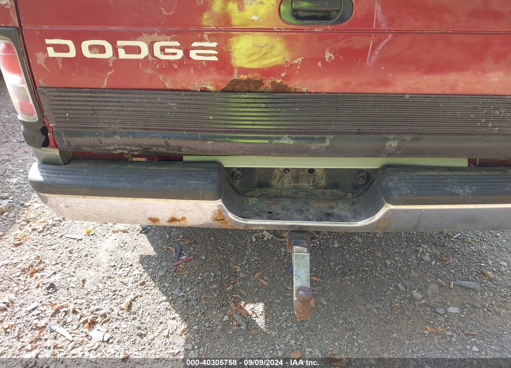 1998 DODGE RAM 1500 ST VIN: 1B7HC13Z6WJ122021
