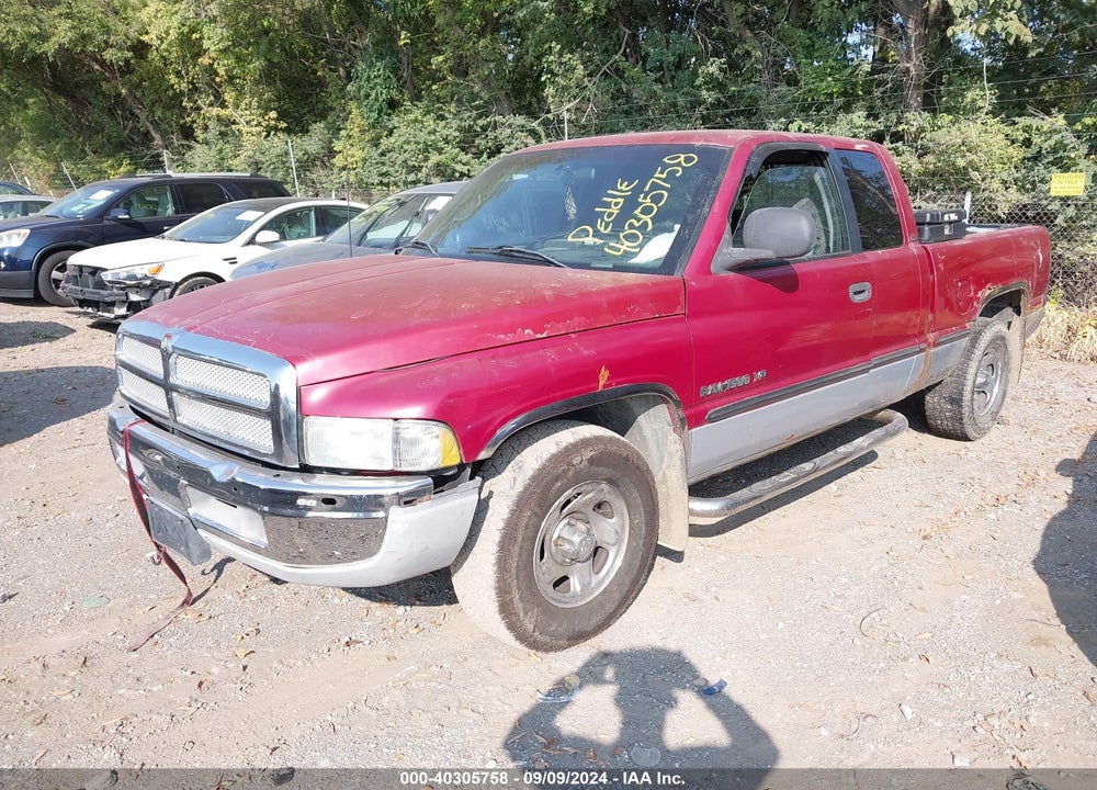 1998 DODGE RAM 1500 ST VIN: 1B7HC13Z6WJ122021