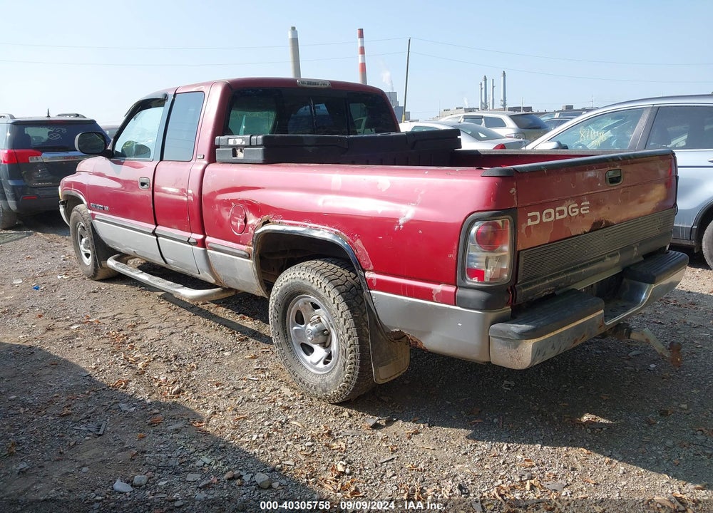 1998 DODGE RAM 1500 ST VIN: 1B7HC13Z6WJ122021