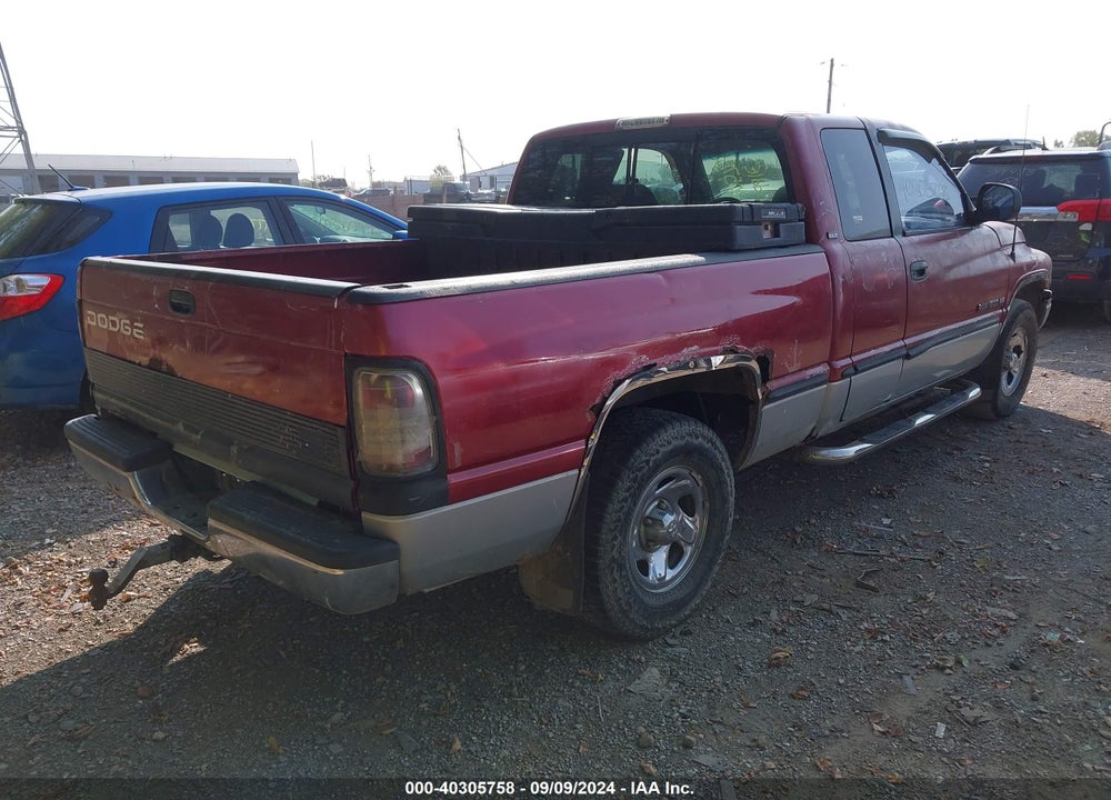 1998 DODGE RAM 1500 ST VIN: 1B7HC13Z6WJ122021