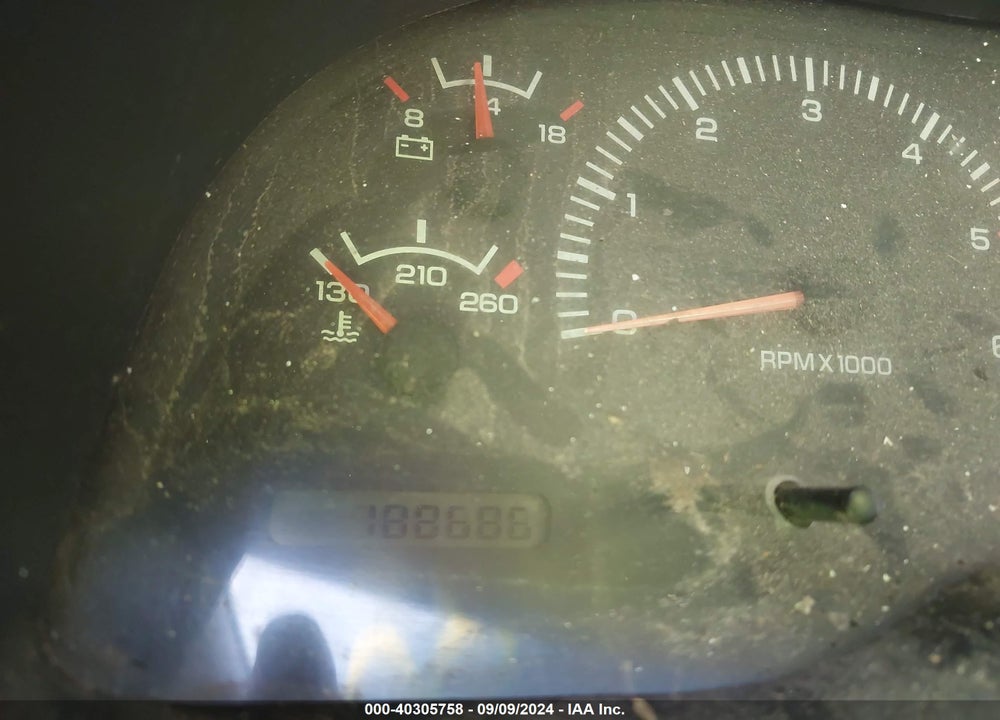 1998 DODGE RAM 1500 ST VIN: 1B7HC13Z6WJ122021