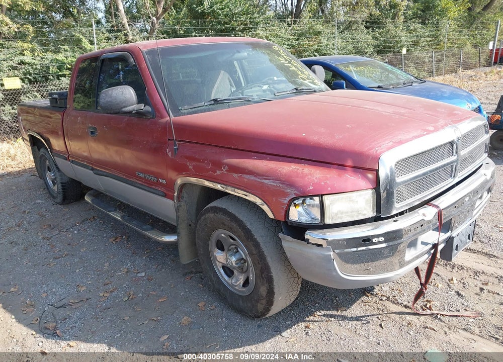 1998 DODGE RAM 1500 ST VIN: 1B7HC13Z6WJ122021