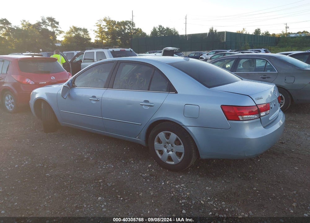 2007 HYUNDAI SONATA GLS VIN: 5NPET46C87H276137