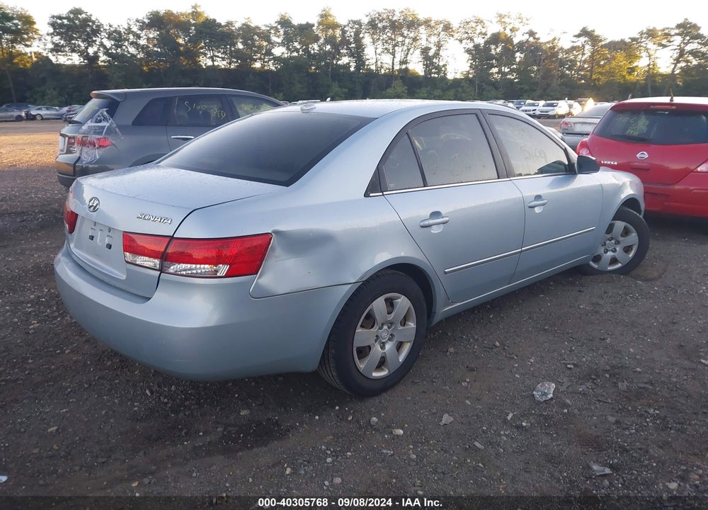 2007 HYUNDAI SONATA GLS VIN: 5NPET46C87H276137