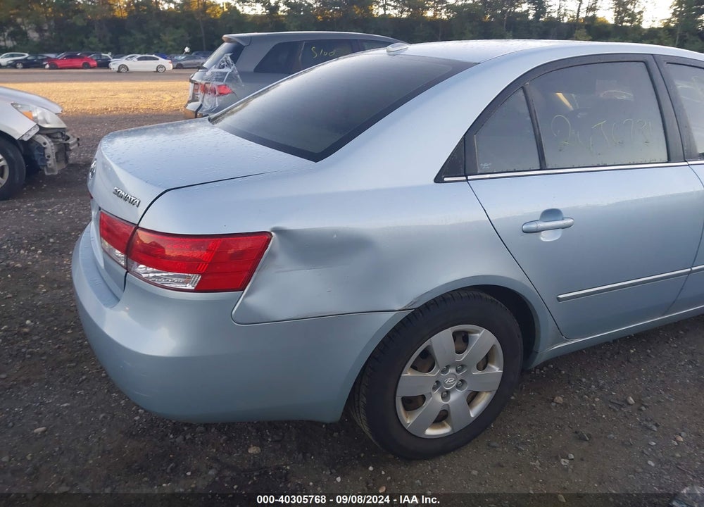 2007 HYUNDAI SONATA GLS VIN: 5NPET46C87H276137