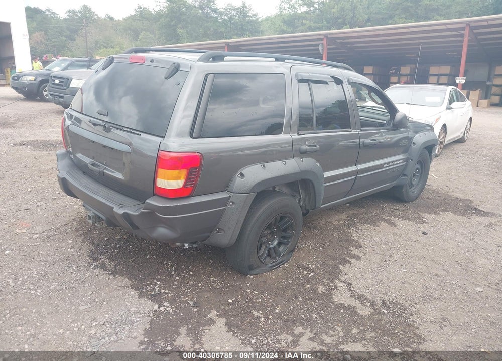 2004 JEEP GRAND CHEROKEE LAREDO VIN: 1J4GW48S84C103837