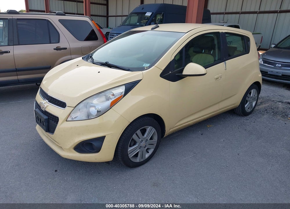 2014 CHEVROLET SPARK 1LT AUTO VIN: KL8CD6S95EC400182