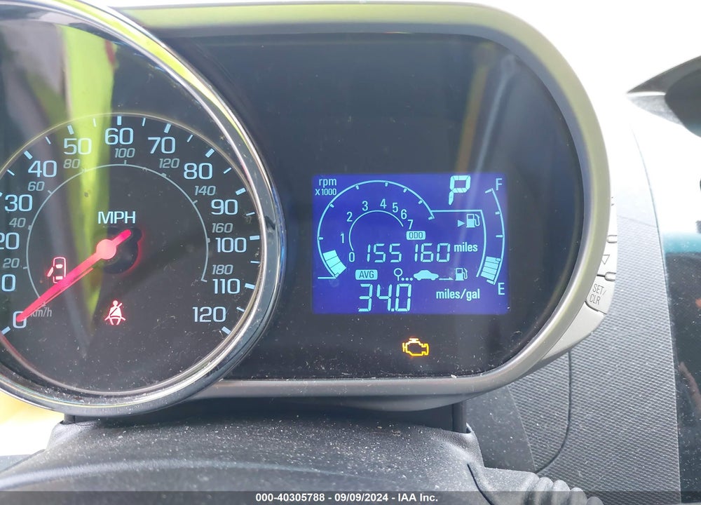 2014 CHEVROLET SPARK 1LT AUTO VIN: KL8CD6S95EC400182