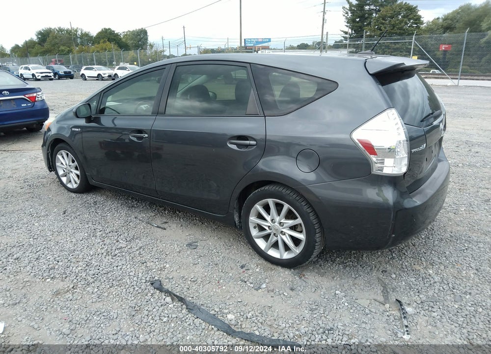 2013 TOYOTA PRIUS V FIVE VIN: JTDZN3EU3D3254456