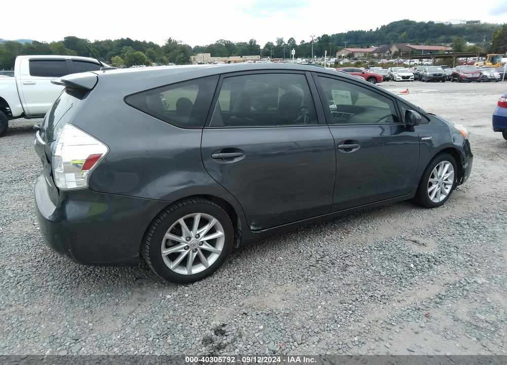 2013 TOYOTA PRIUS V FIVE VIN: JTDZN3EU3D3254456