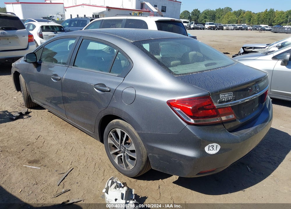 2013 HONDA CIVIC EX VIN: 19XFB2F88DE060568