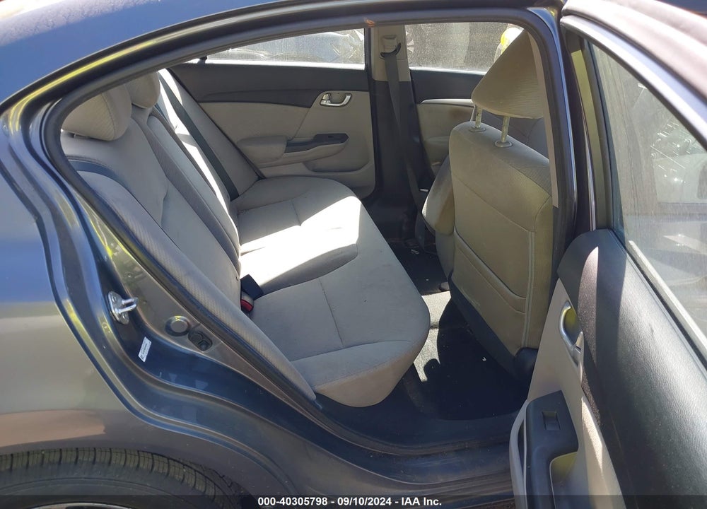 2013 HONDA CIVIC EX VIN: 19XFB2F88DE060568