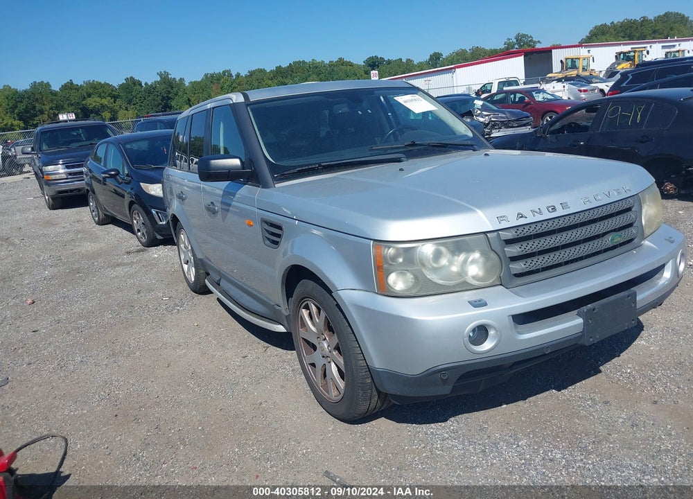 2007 LAND ROVER RANGE ROVER SPORT HSE VIN: SALSK25477A108445