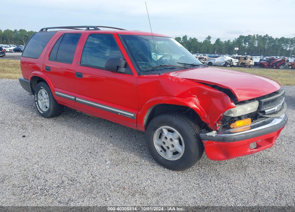 2000 CHEVROLET BLAZER LS VIN: 1GNDT13W2Y2224148