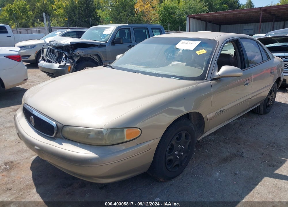 2000 BUICK CENTURY LIMITED VIN: 2G4WY55JXY1135922