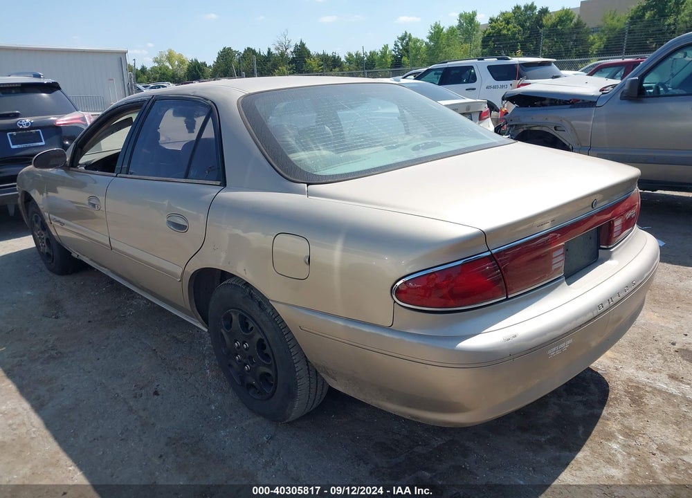 2000 BUICK CENTURY LIMITED VIN: 2G4WY55JXY1135922