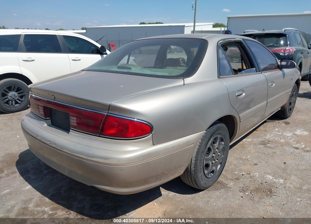 2000 BUICK CENTURY LIMITED VIN: 2G4WY55JXY1135922