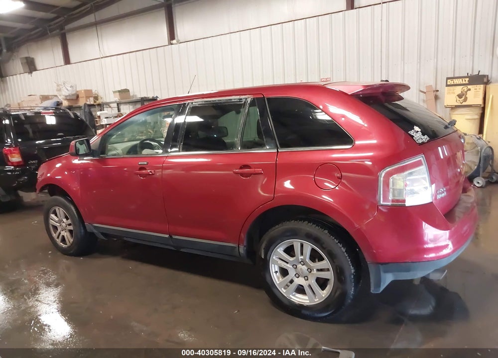 2007 FORD EDGE SEL VIN: 2FMDK48C17BB02610