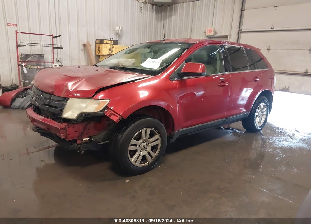 2007 FORD EDGE SEL VIN: 2FMDK48C17BB02610