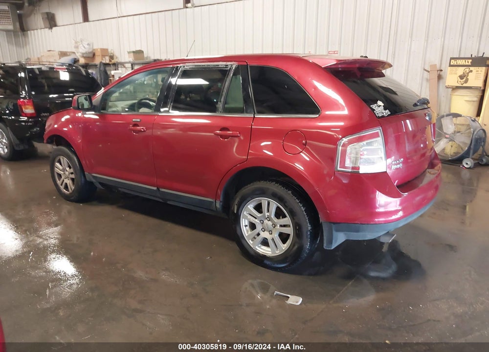 2007 FORD EDGE SEL VIN: 2FMDK48C17BB02610