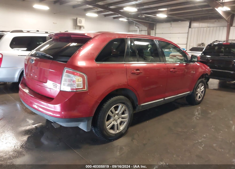2007 FORD EDGE SEL VIN: 2FMDK48C17BB02610