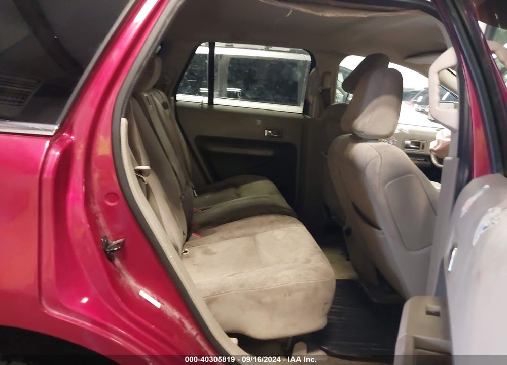 2007 FORD EDGE SEL VIN: 2FMDK48C17BB02610