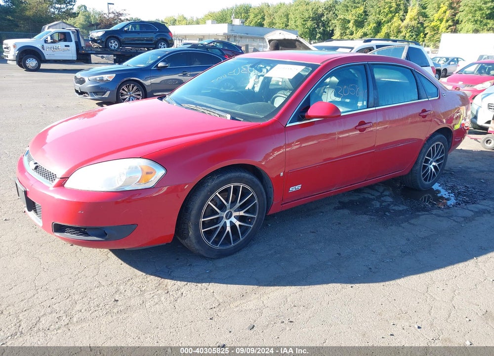 2008 CHEVROLET IMPALA  SS VIN: 2G1WD58C889225948