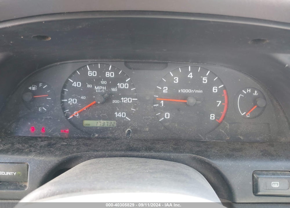 2001 NISSAN ALTIMA GXE VIN: 1N4DL01D11C229464