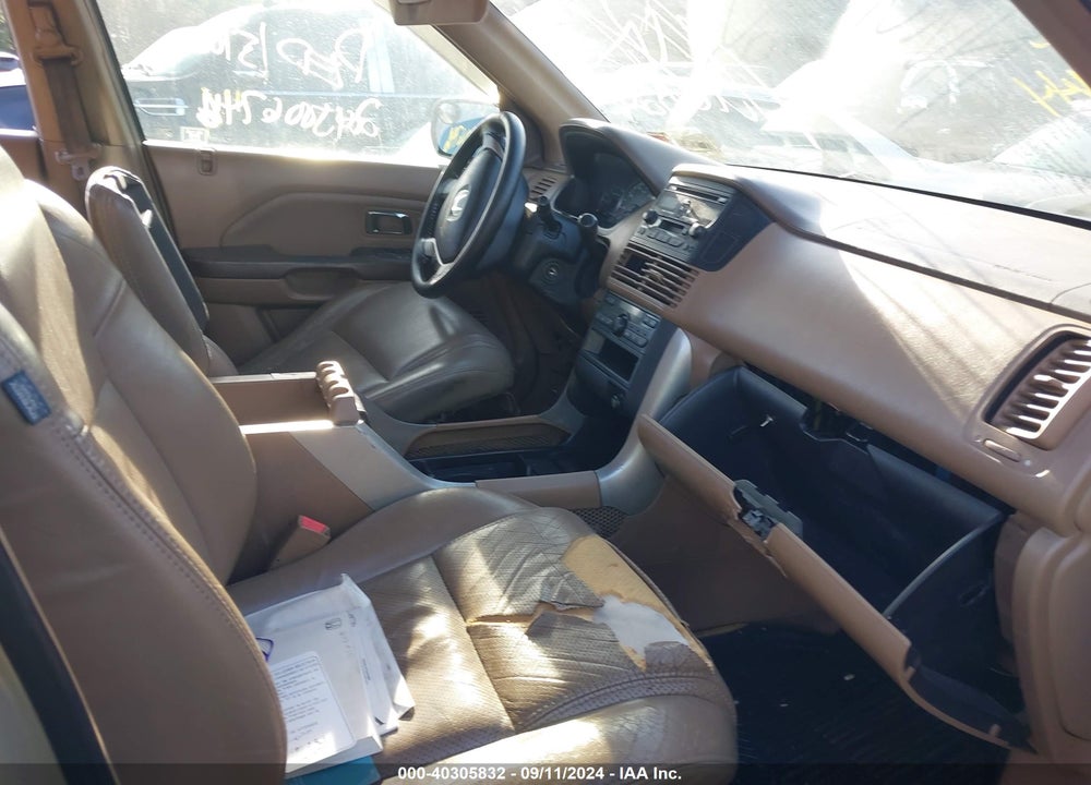 2003 HONDA PILOT EX-L VIN: 2HKYF18543H598155