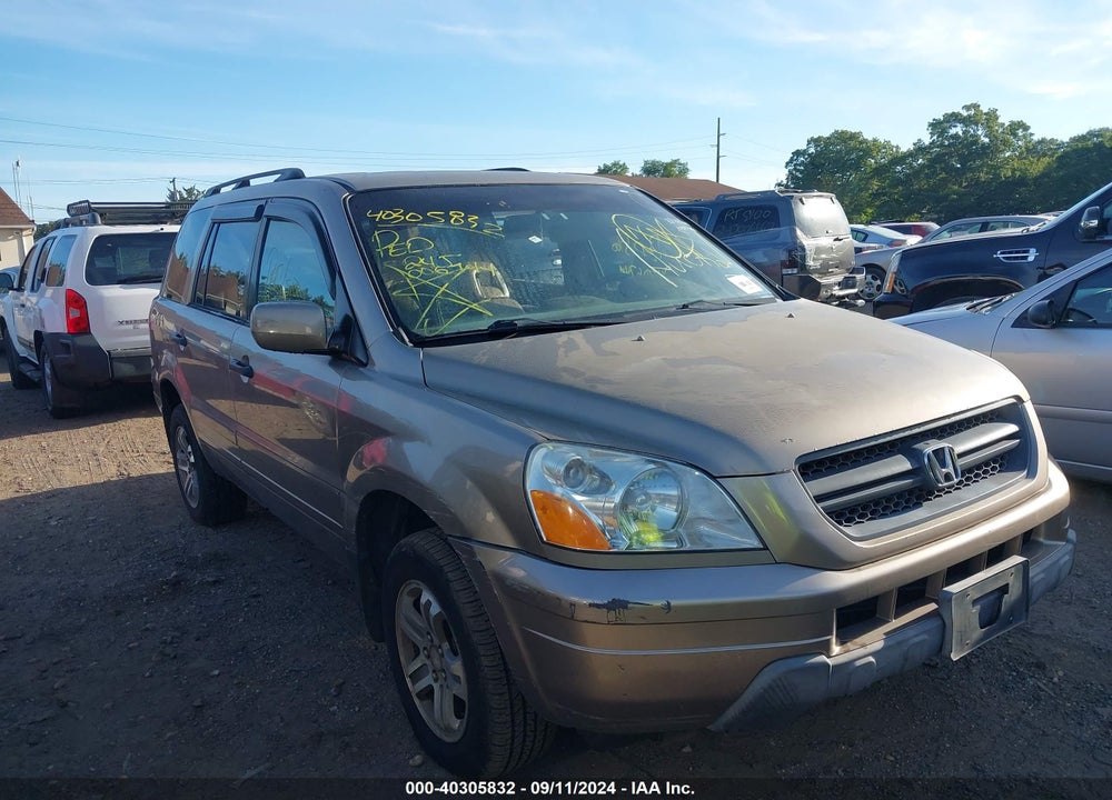 2003 HONDA PILOT EX-L VIN: 2HKYF18543H598155