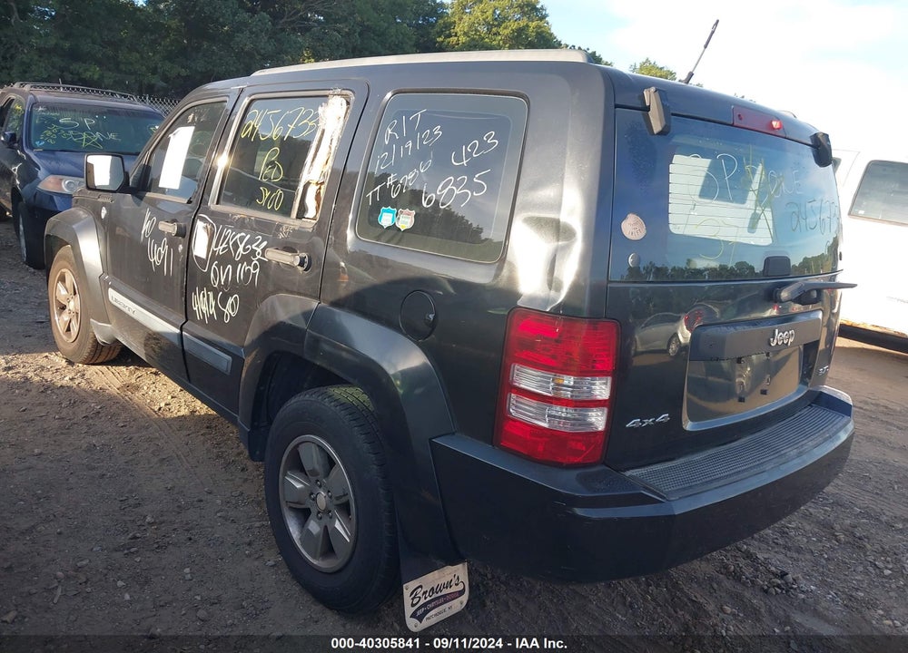 2008 JEEP LIBERTY SPORT VIN: 1J8GN28KX8W198511