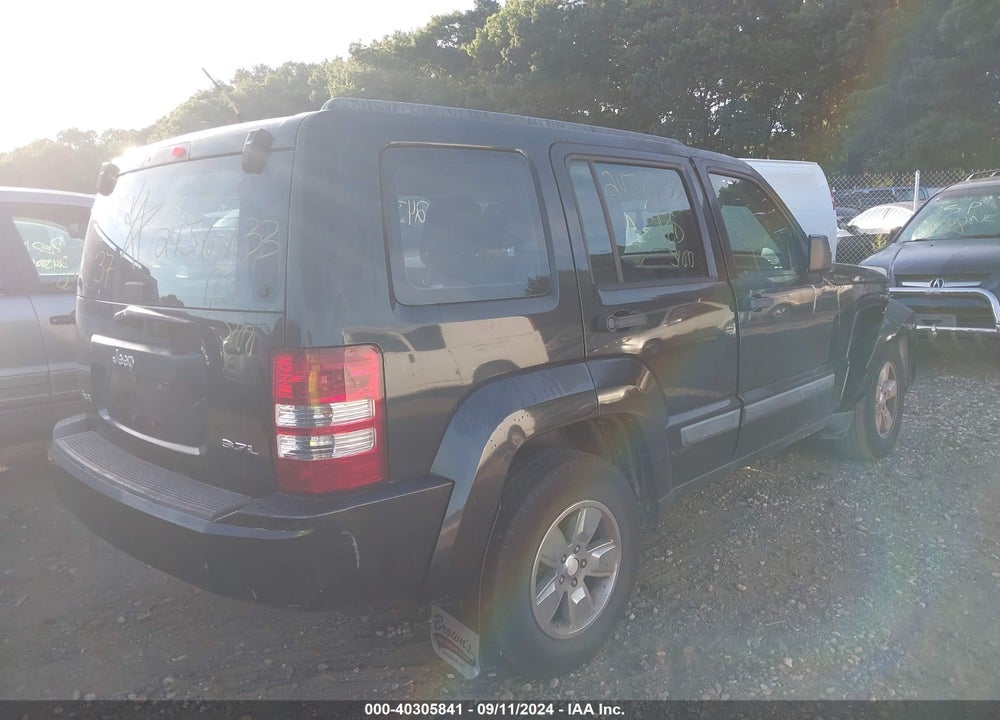 2008 JEEP LIBERTY SPORT VIN: 1J8GN28KX8W198511