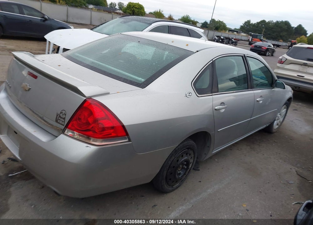 2006 CHEVROLET IMPALA LT VIN: 2G1WC581669159561