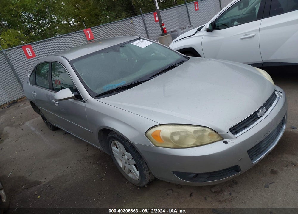 2006 CHEVROLET IMPALA LT VIN: 2G1WC581669159561