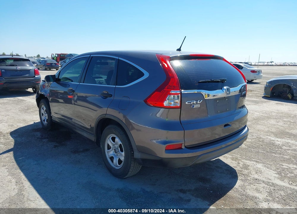 2015 HONDA CR-V LX VIN: 2HKRM4H36FH637438
