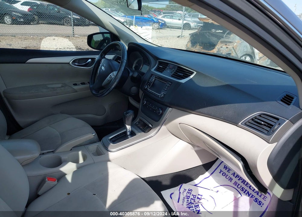 2015 NISSAN SENTRA SV VIN: 3N1AB7AP1FL682646