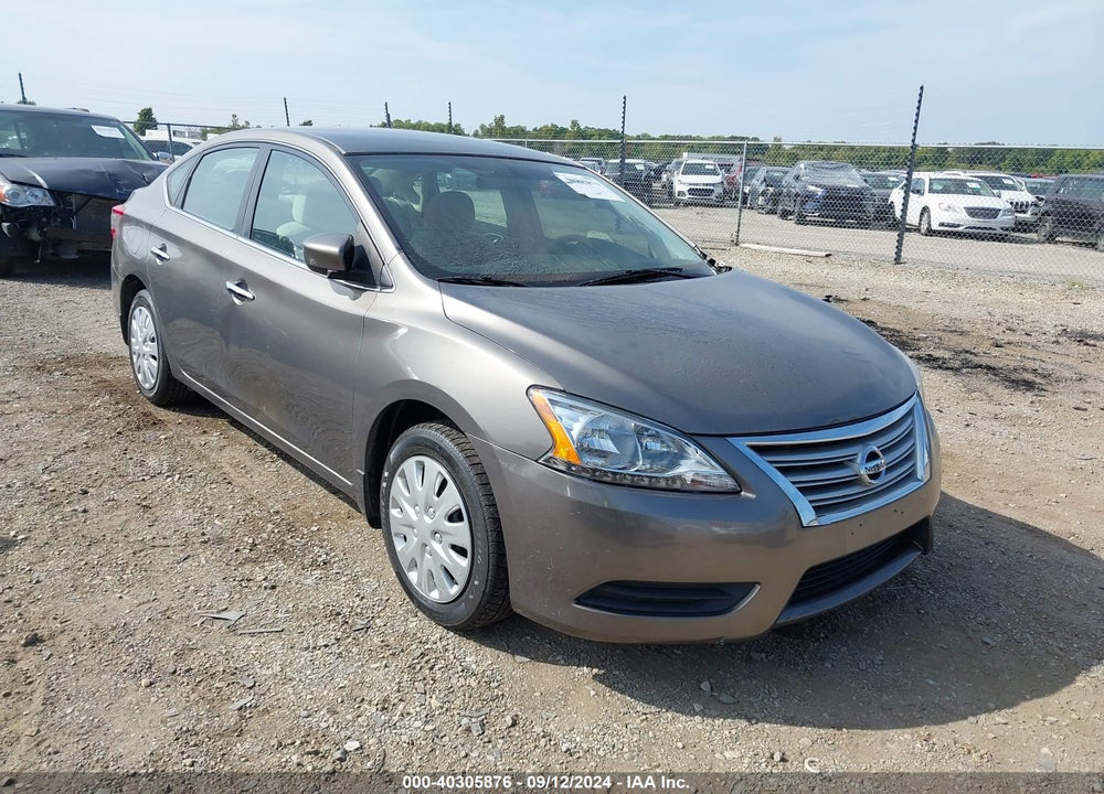 2015 NISSAN SENTRA SV VIN: 3N1AB7AP1FL682646