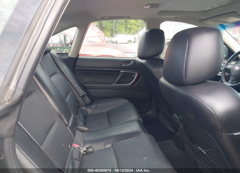 2008 SUBARU LEGACY 2.5I LIMITED VIN: 4S3BL626X87202450
