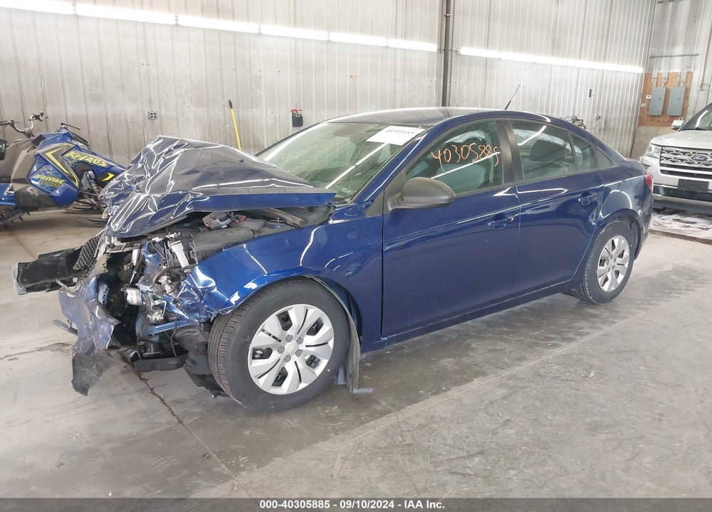 2013 CHEVROLET CRUZE LS AUTO VIN: 1G1PA5SH9D7303702